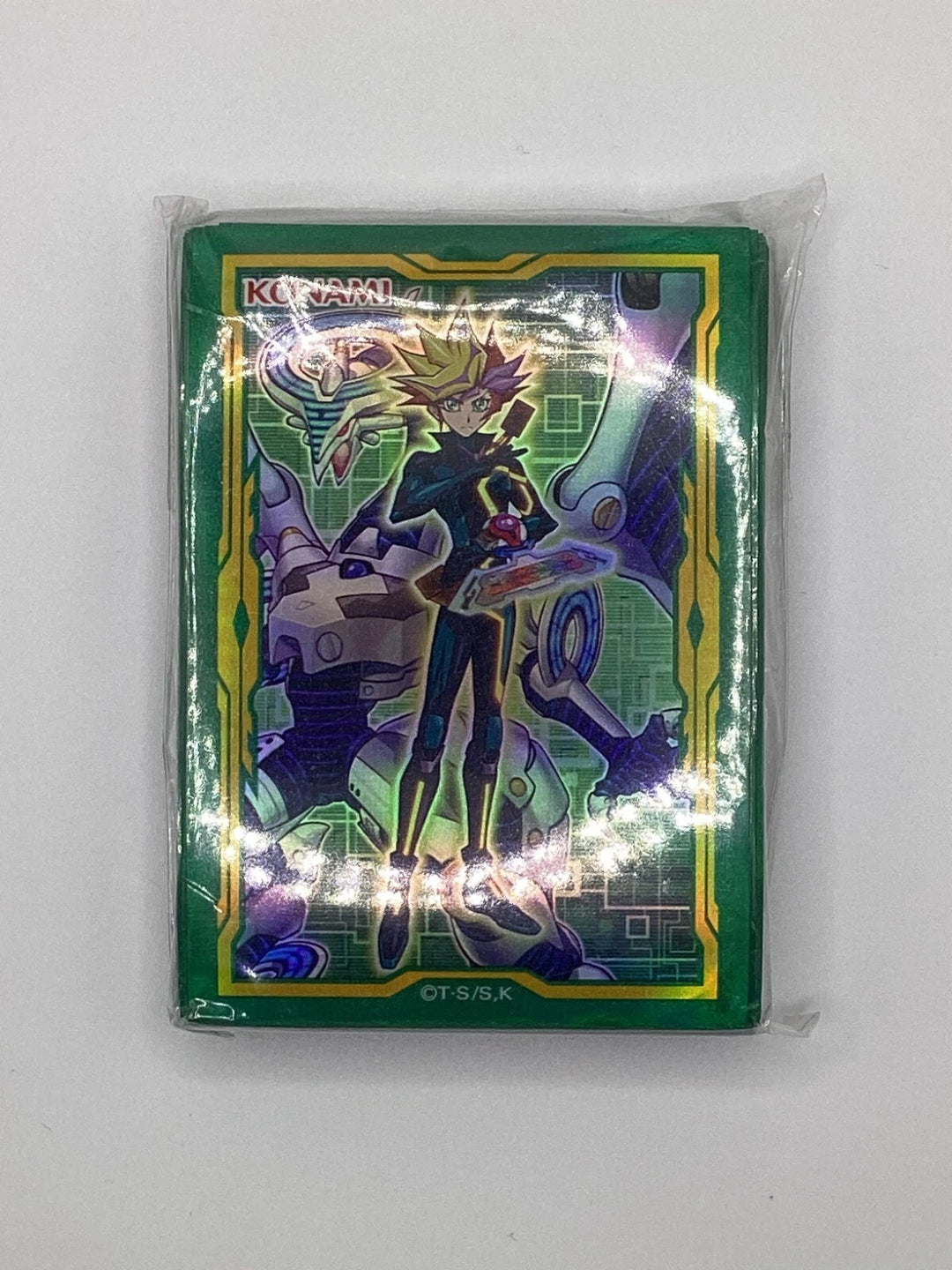 YuGiOh - Yusaku Fujiki Card Sleeves - 55 Count - Japanese - Green - Sealed 🔥🔥