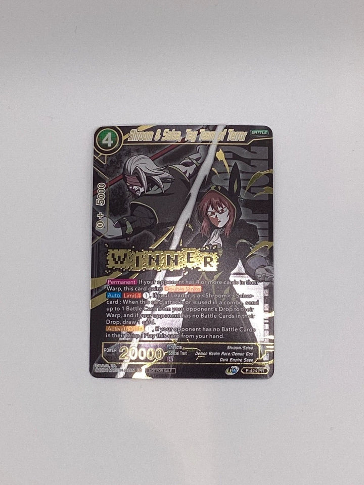 Dragon Ball Super - Shroom & Salsa, Tag Team Of Terror - Winner - P-424 - NM 🔥