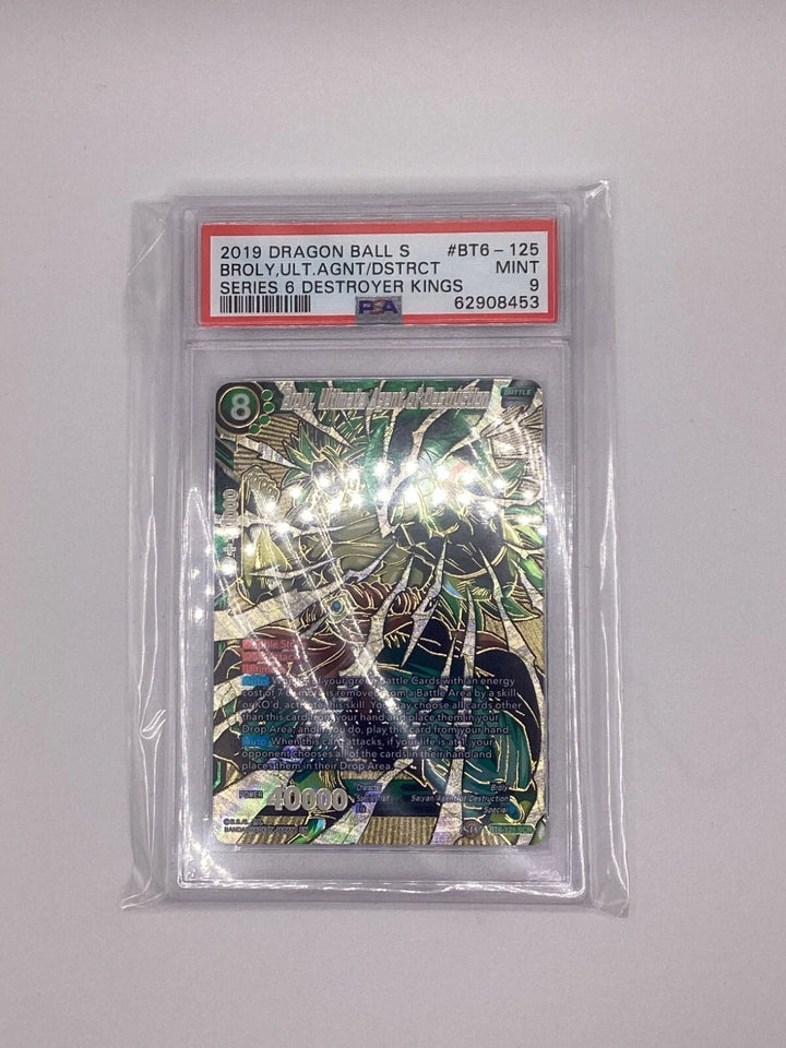 DragonBall - Broly, Ultimate Agent of Destruction - BT6-125 - Secret - PSA 9 🔥