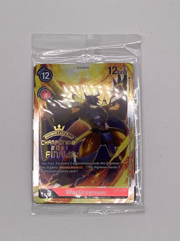 Digimon - Alt-Art Finalist Pack - Championship 2021 - Gold Stamp - Sealed 🔥🔥🔥