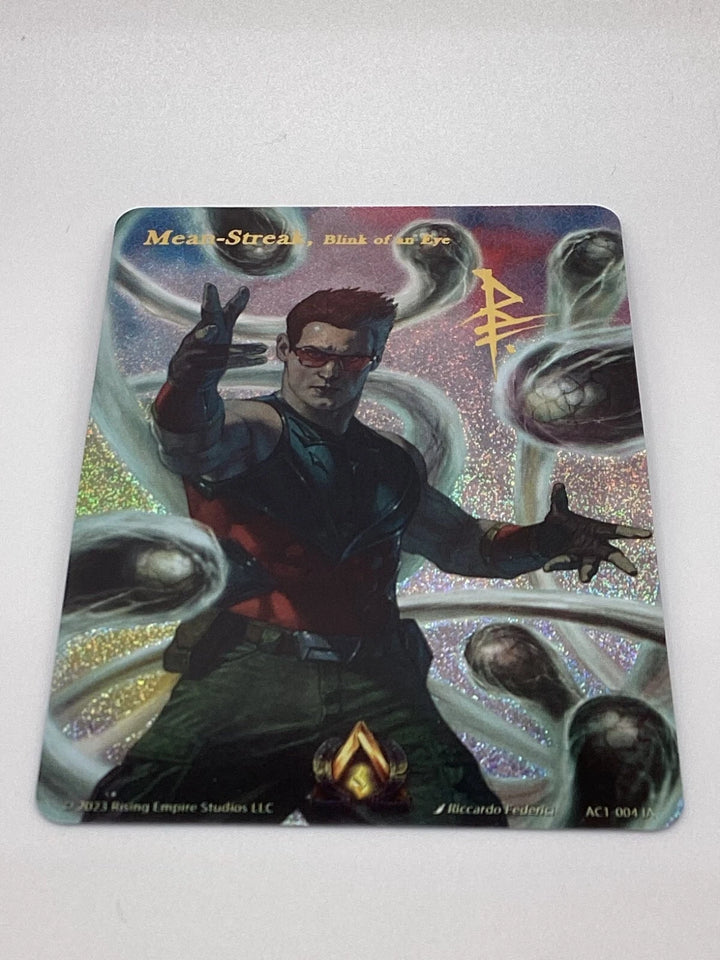 Alpha Clash Mean-Streak, Blink Of An Eye - Case Topper - AC1-004 - Near Mint