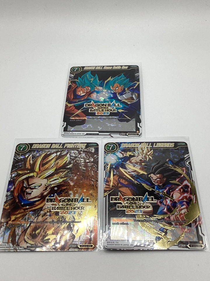 Dragonball - Games Battle Hour Promo Cards - Set of 3 - Near Mint 🔥🔥🔥