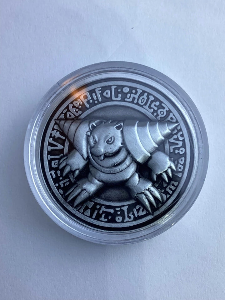 YuGiOh - Neo Spacian Grand Mole - YCS Pre-Reg Coin - Official - Silver