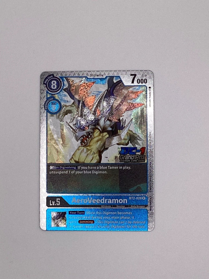 Digimon - AeroVeedramon - DC-1 Grand Prix - Promo - BT2-028 - Near Mint 🔥🔥🔥