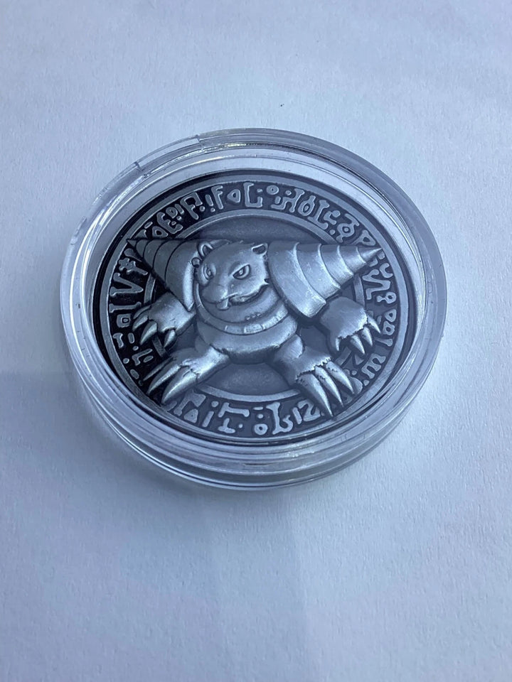 YuGiOh - Neo Spacian Grand Mole - YCS Pre-Reg Coin - Official - Silver