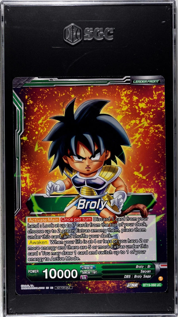 DragonBall Super - Broly, the Ultimate Saiyan - SGC 9 - BT19-068 - Giant Card #1