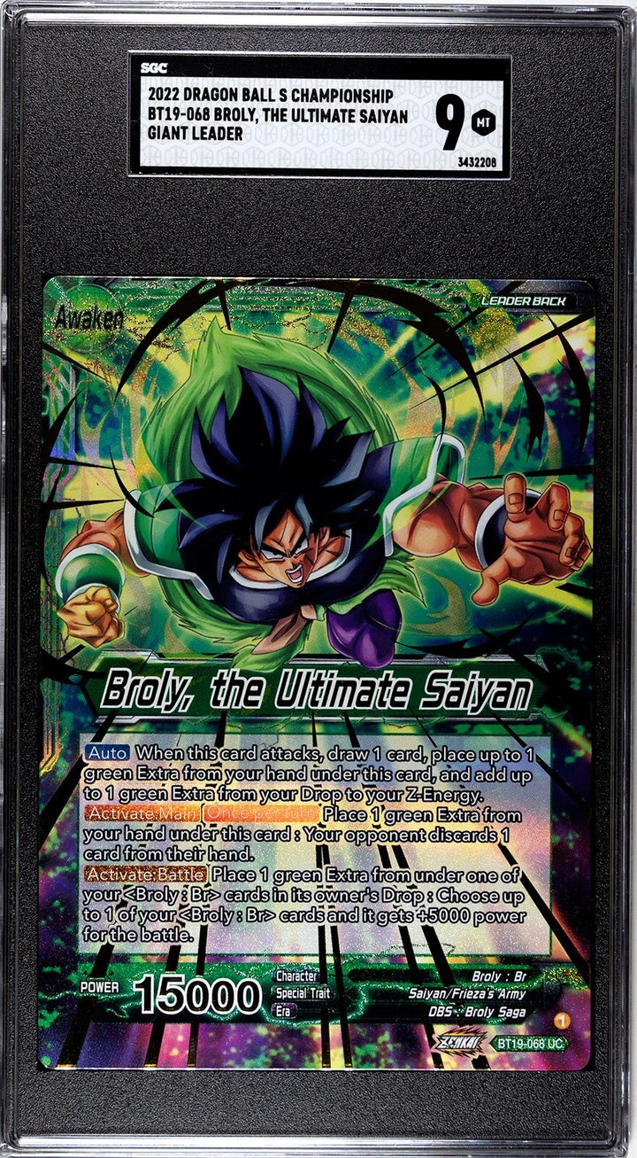 DragonBall Super - Broly, the Ultimate Saiyan - SGC 9 - BT19-068 - Giant Card #2