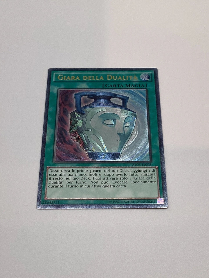 YuGiOh Pot of Duality - Ultimate - Italian - AP05-DE003 - Lightly Played
