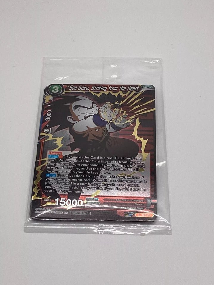 Dragonball - 2021 Championship Pack Vol.1 - Winner - Gold Stamped - Sealed 🔥🔥