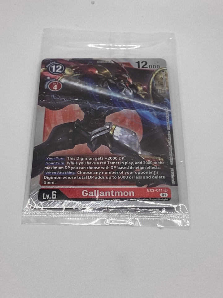 Digimon - Gallantmon - 2022 Gen Con Exclusive - EX02-011 - Sealed 🔥🔥🔥