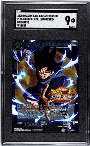 DragonBall Super Goku Black, Unforeseen Darkness - Winner - P-124 - SGC 9 🔥🔥